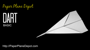 BASIC DART - PAPER PLANE DEPOT