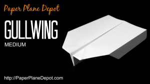 How to make an awesome paper airplane - the Gullwing glider. Kid-friendly site with simple tutorials, tips, experiments and trouble-shooting guides via http://PaperPlaneDepot.com